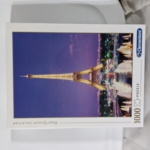 Clementoni High Quality Collection Paris, Eiffel Tower 1000Pc Jigsaw Puzzle